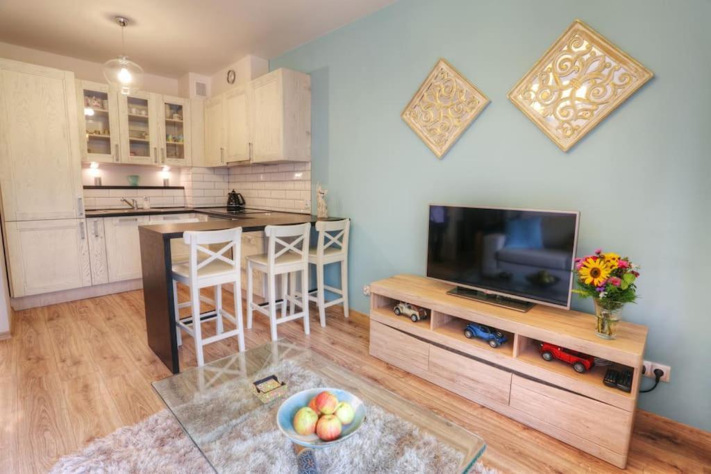 Ekskluzywny Apartament W Centrum Z Balkonem I Parkingiem Краков Экстерьер фото